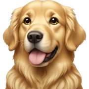 Golden retriever  sticker