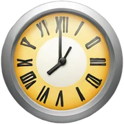 Clock countdown  sticker