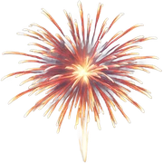 Fireworks sticker