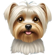 Maltese yorkie sticker