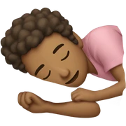 me sleeping  sticker