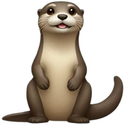 Loutre sticker