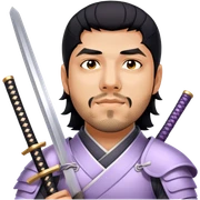 Gentle Samurai sticker