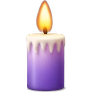 Candle sticker