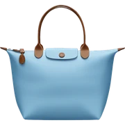 longchamp tote bag light blue  sticker