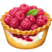 Raspberry tart sticker