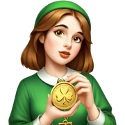 Golden Token sticker