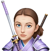 Gentle Samurai sticker