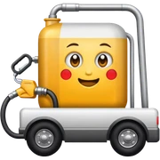 fuel being carried sticker