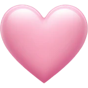 Pink heart sticker