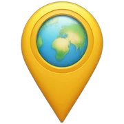 gps pin sticker
