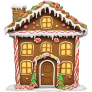 gingerbread house  sticker