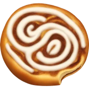 Cinnamon bun sticker