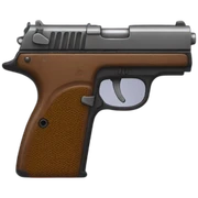 Gun sticker