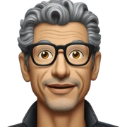 Jeff Goldblum sticker