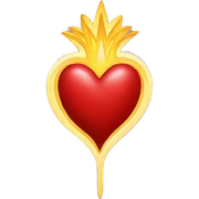 Sacred heart sticker