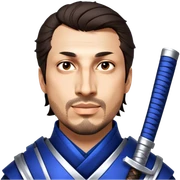 Steadfast Samurai sticker