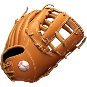 Softball glove sticker