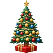 Christmas tree Raulph lauren emoji sticker
