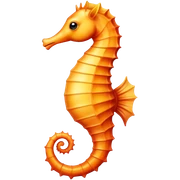 seahorse sticker