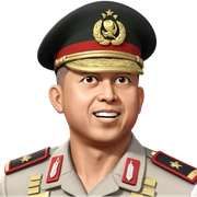 soviet soldier in military attire sticker