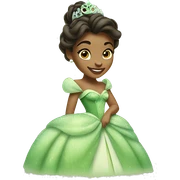 princess tiana  sticker
