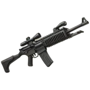 Machine gun sticker