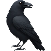 Crow sticker