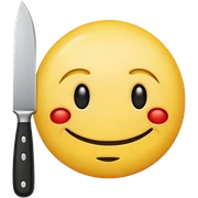 Suicidal smiley  sticker