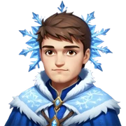 Frost Wizard sticker