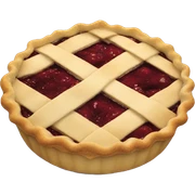 Pie sticker