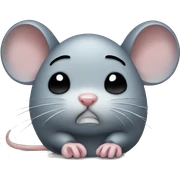 sad mice crying sticker