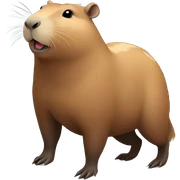 Capibara sticker
