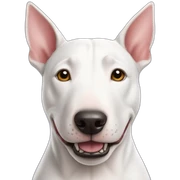 Bull terrier sticker