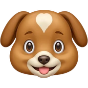 Creme un emoji de perrito  sticker