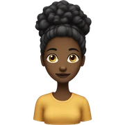 Black girl  sticker