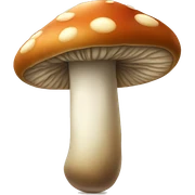 mushroom food sticker