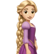 Rapunzel sticker