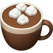 Hot cocoa sticker