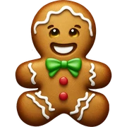 Gingerbread man  sticker