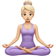 yoga girl sticker