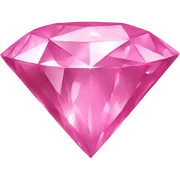 pink diamond sticker