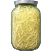 sauerkraut jar sticker