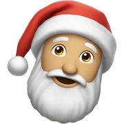 Schlafende weihnachtsmann sticker