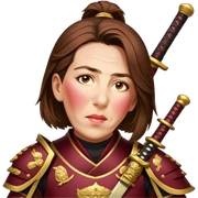 Samurai Leader sticker