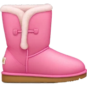 Pink Ugg boots sticker