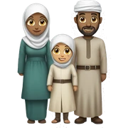 Family islam sticker