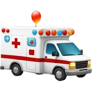 Party ambulance  sticker