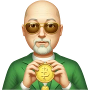 Golden Token sticker
