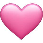 Pink heart sticker